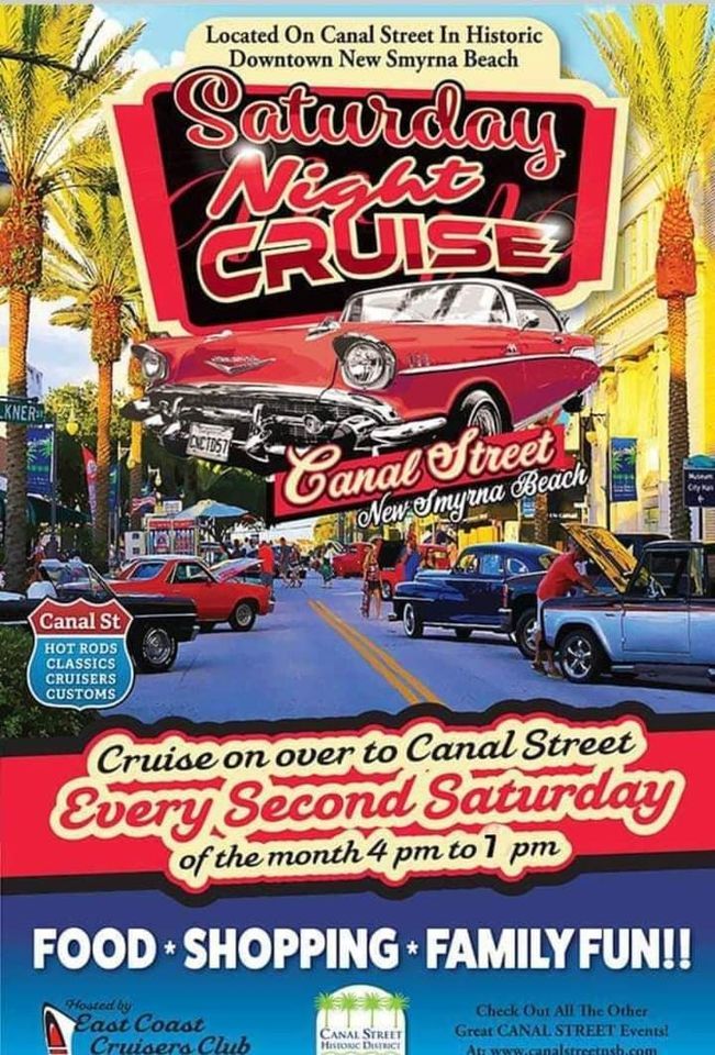 Canal Street, New Smyrna Beach Monthly Show