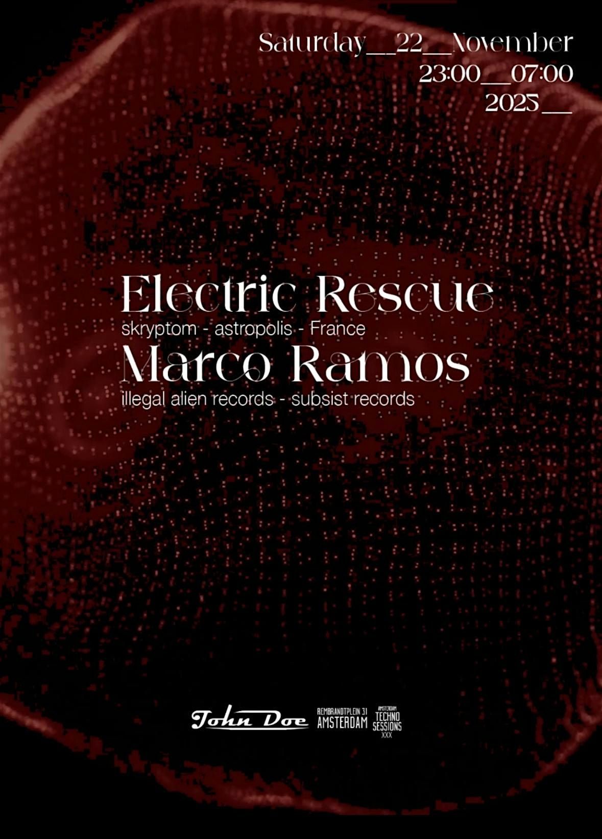 Amsterdam Techno Sessions with Electric Rescue (Skrypt\u00f6m - M\u00f6d3rn) France