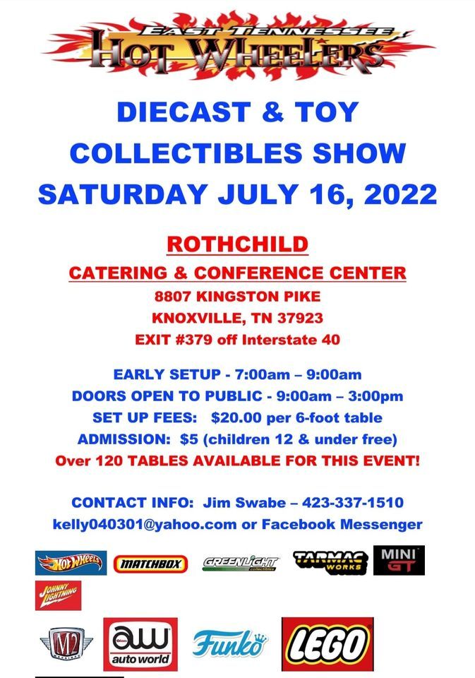 EAST TN HOTWHEELERS KNOXVILLE SHOW Rothchild Catering and Conference