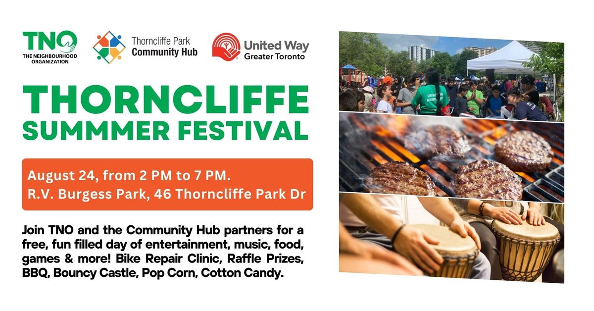 Thorncliffe Summer Festival 2024 46 Thorncliffe Park Dr, Toronto, ON