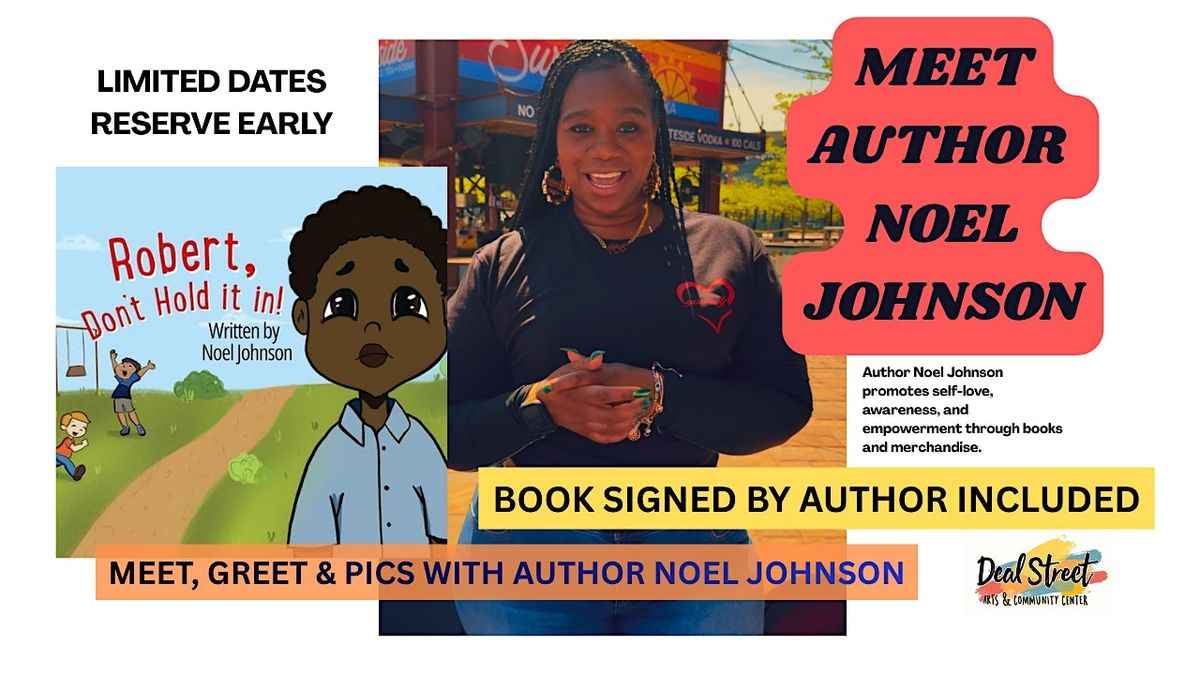 Meet Author Noel Johnson - Signed Book INCLUDED