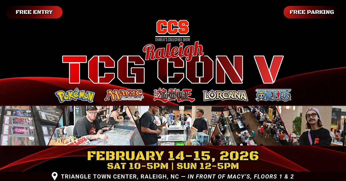 Raleigh TCG Con V