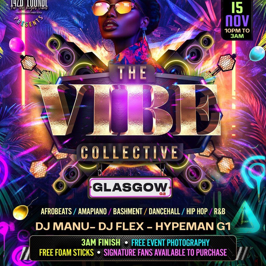 THE VIBE COLLECTIVE with DJ MANU!!!