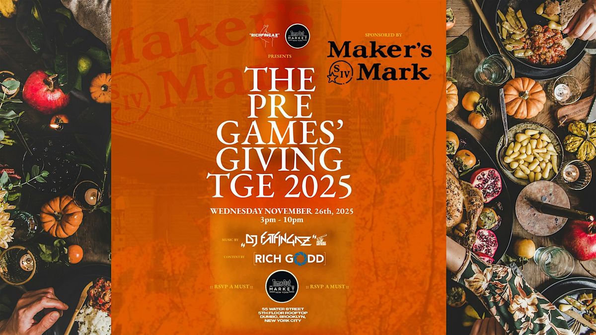 The PreGames Giving at at Time Out Market!