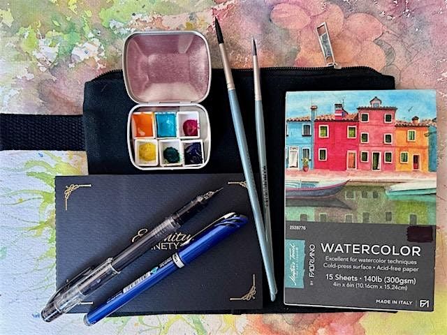 Watercolor Wednesdays: The Art of Journaling with Michael Haun
