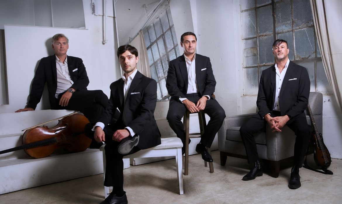 Gentlemens Quartet at Harris Center - Stage One