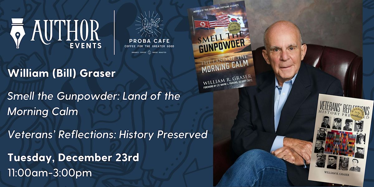 Author Tabling with William (Bill) Graser