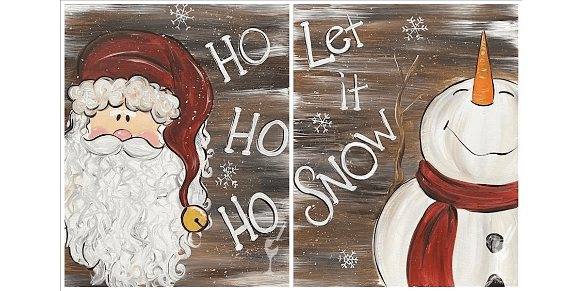 Jolly Christmas Friends - Paint and Sip in New Braunfels | Classpop!\u2122