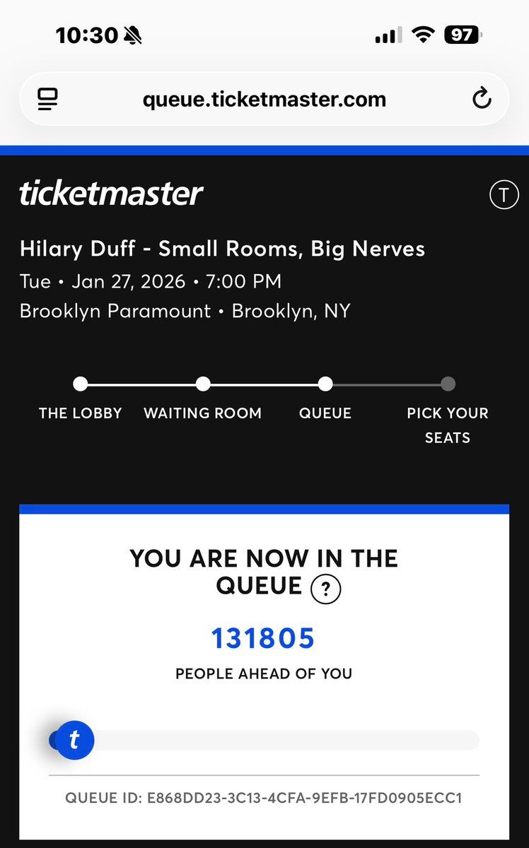 Hilary Duff - Small Rooms, Big Nerves at Brooklyn Paramount