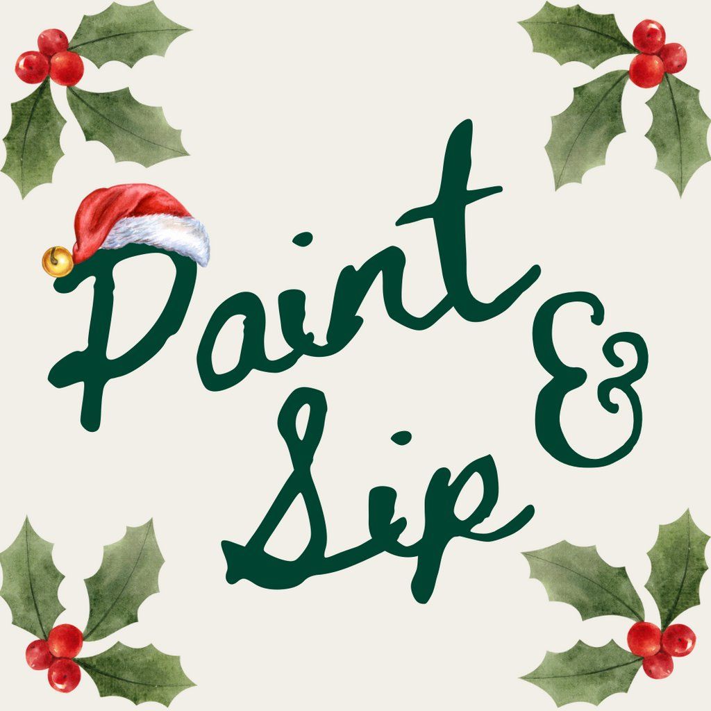 Paint and Sip Christmas special!