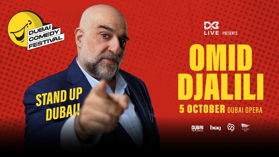 DXB Live presents Omid Djalili at Dubai Opera