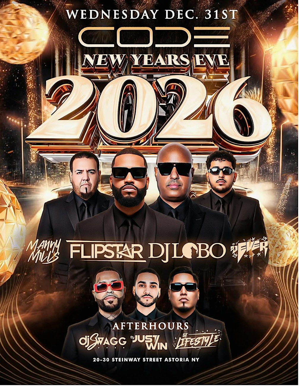 CODE Astoria New Year\u2019s Eve 2026
