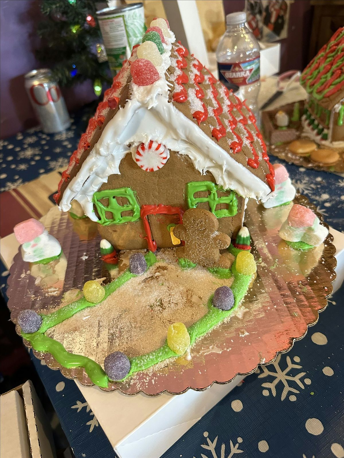 Gingerbread House Decorating for Christmas & Chanukkah