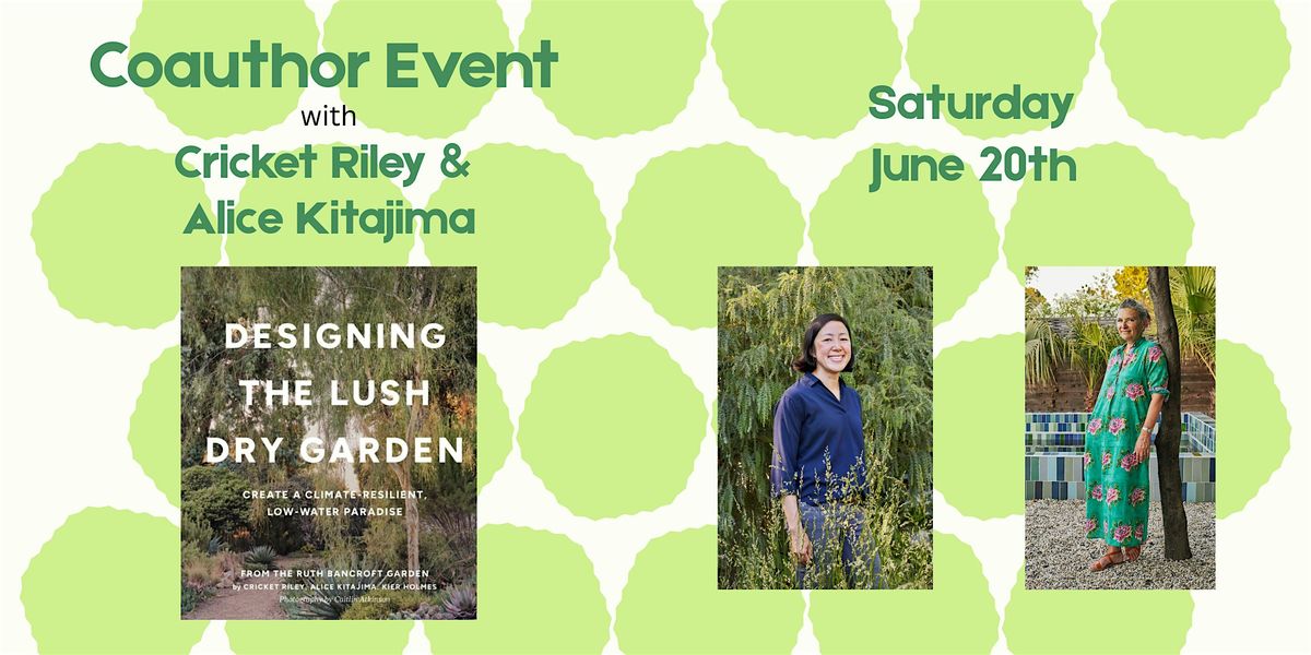H Alice Riley Coauthor Event with Cricket Riley & Alice Kitajima at Orinda Books on ...