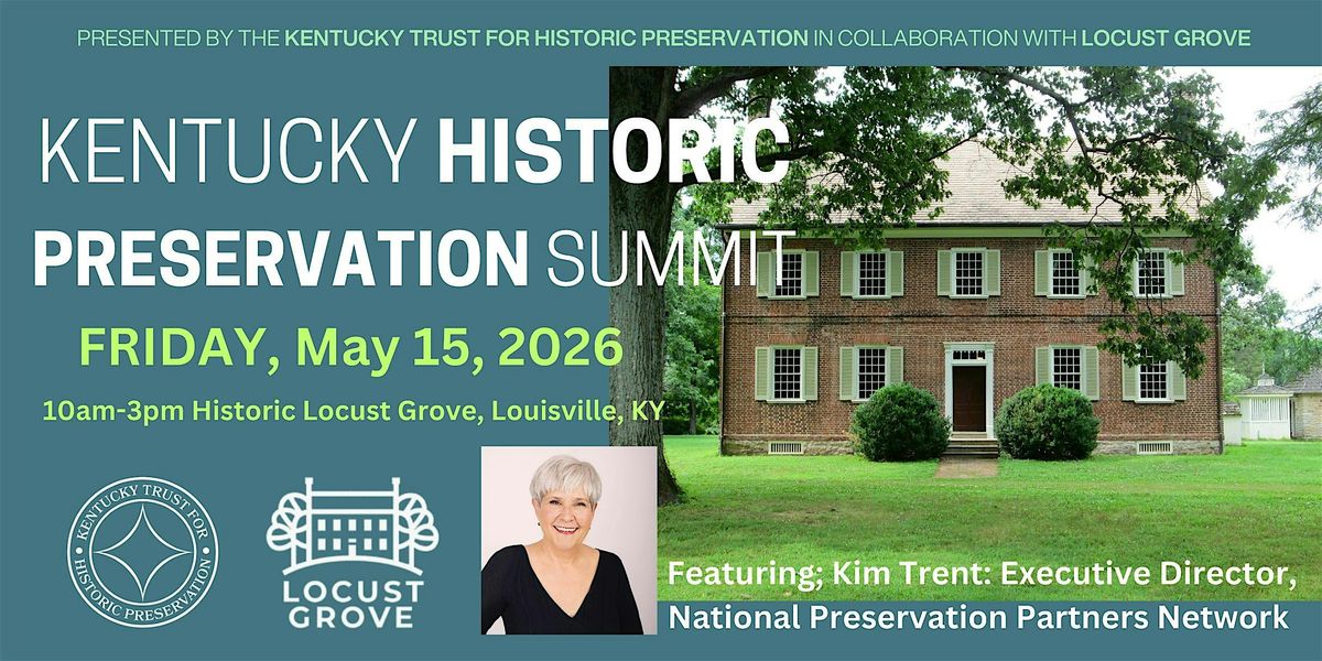2026 Kentucky Historic Preservation Summit