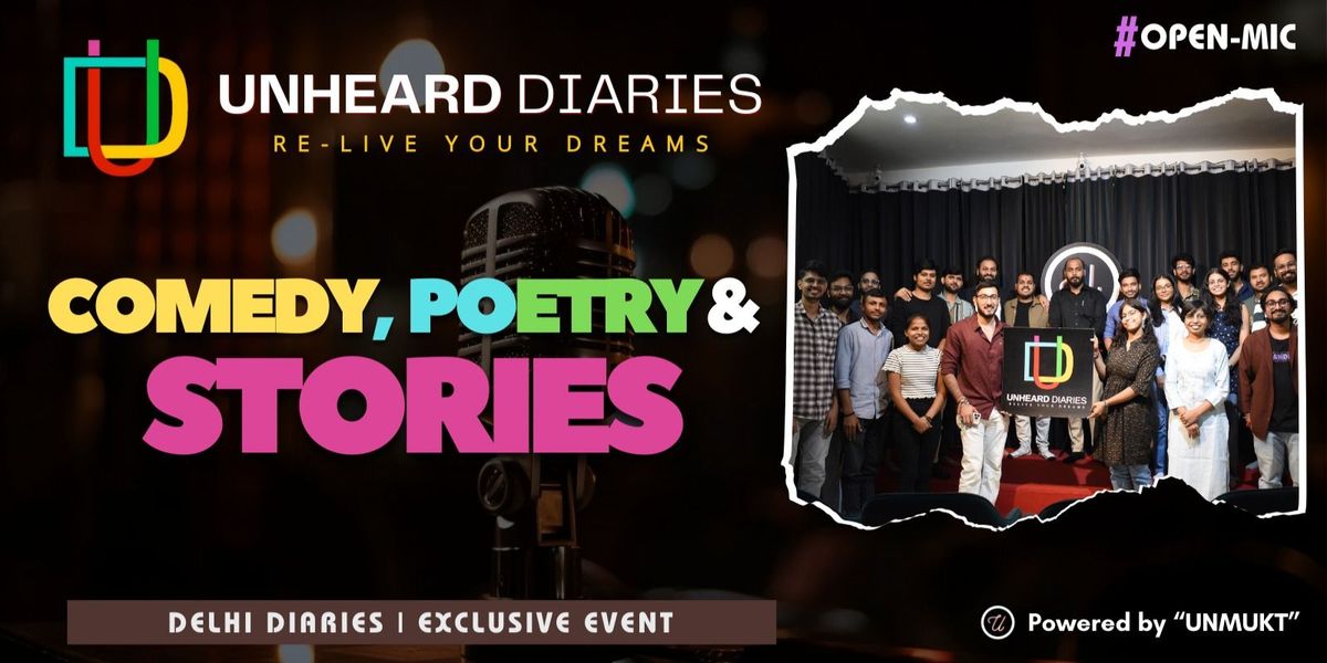 Delhi Open Mic - Poetry & Storytelling