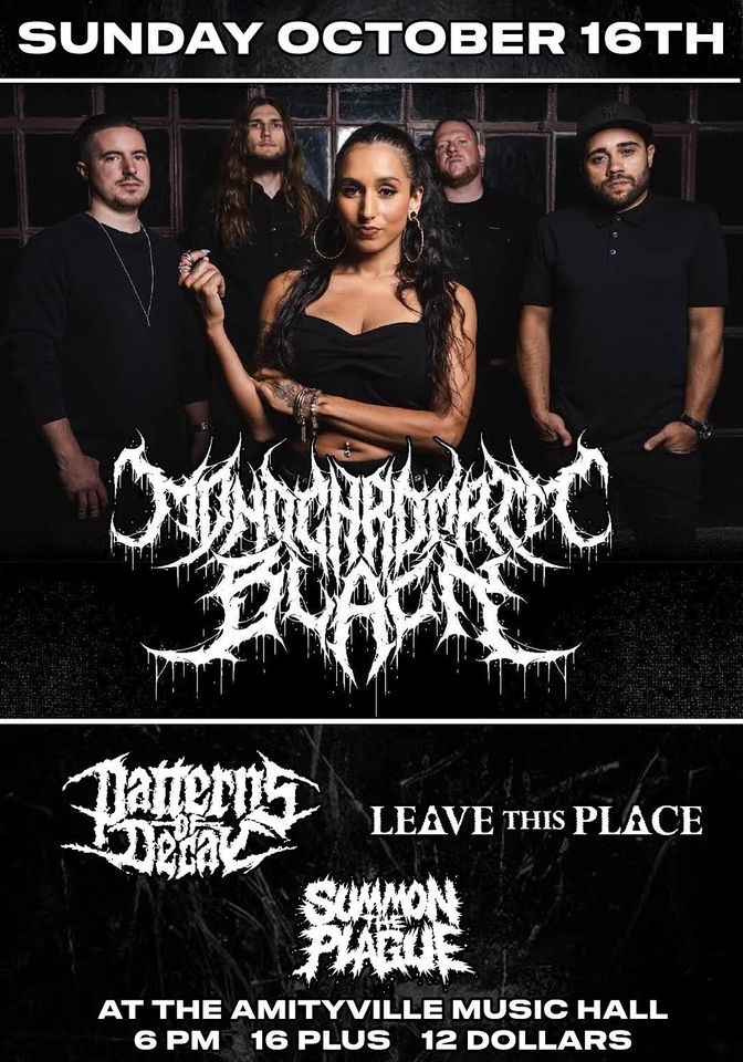 Monochromatic Black Patterns Of Decay Leave This Place Summon The monochromatic-black-patterns-of-decay-leave-this-place-summon-the