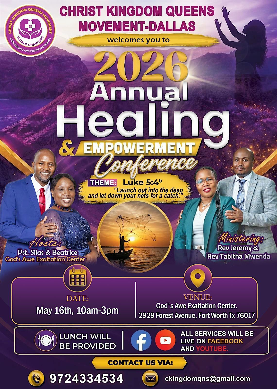 Christ Kingdom Queens Healing and Empowerment Conference