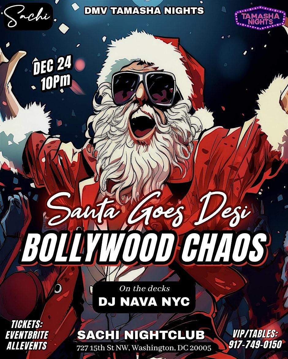 Blue Glove Presents: #1 DC BOLLYWOOD CHRISTMAS PARTY 2025 | SACHI NIGHTCLUB