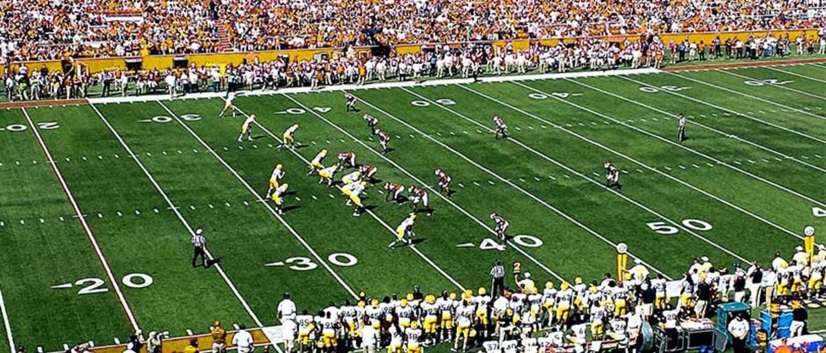 Troy Trojans at USM Golden Eagles Football at MM Roberts Stadium