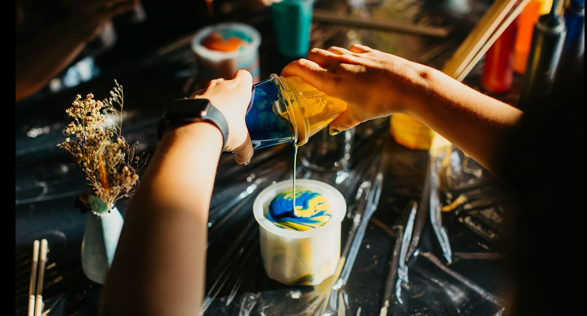 Eco-Resin Plant Pot Workshop