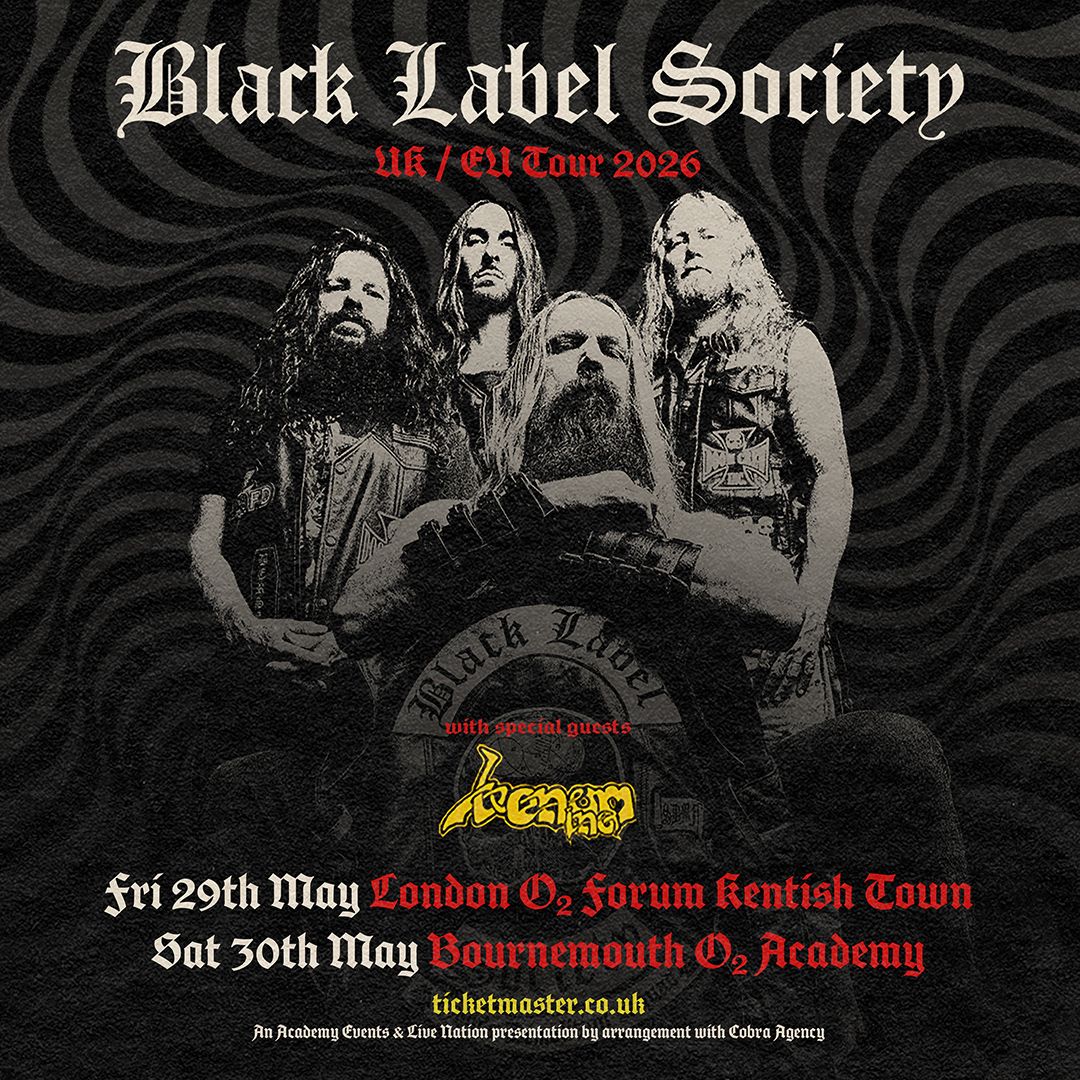 Black Label Society London Tickets