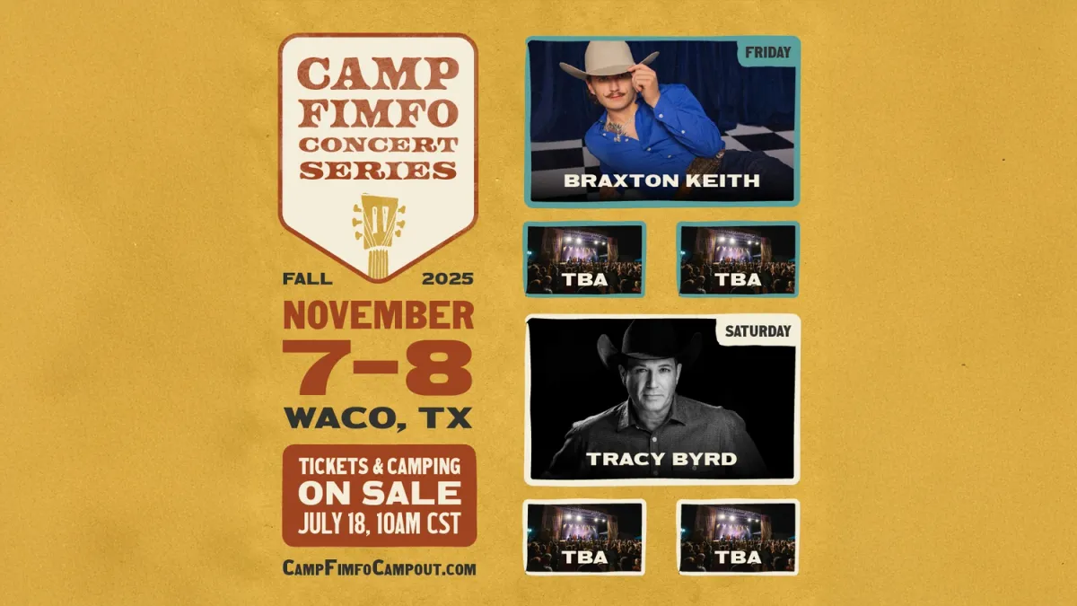 Camp Fimfo Concert Series - Saturday - with Tracy Byrd