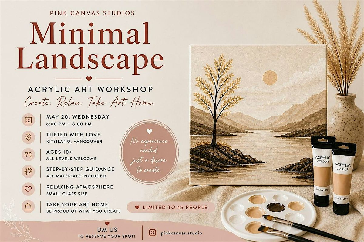 Minimal Landscape - Acrylic Workshop