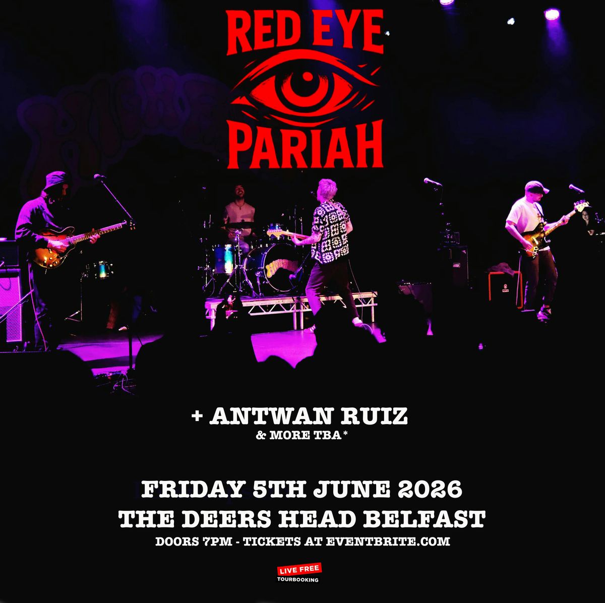 Red Eye Pariah & Antwan Ruiz at The Deers Head Belfast 5\/6\/26