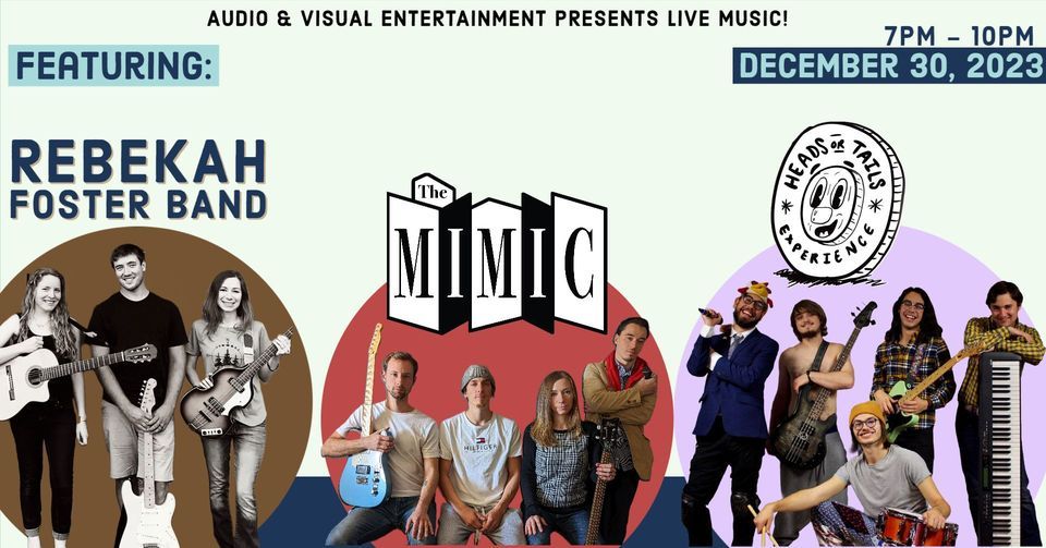 The Rebekah Foster Band, The Mimic, and Heads Or Tails Experience 