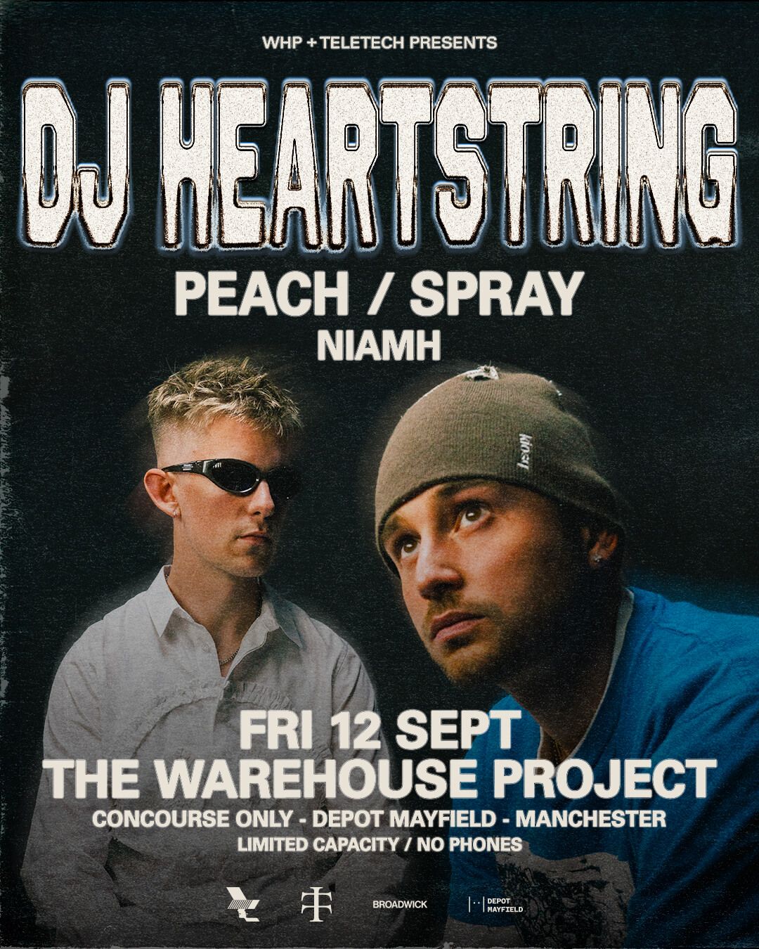 DJ Heartstring - The Warehouse Project Manchester Tickets
