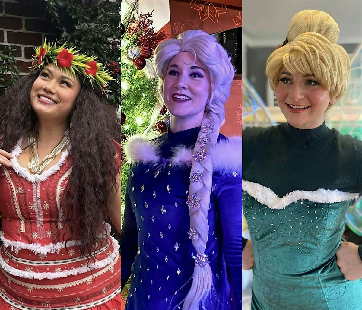 Celebrate the Holidays with Elsa, Moana, and Tinkerbell!