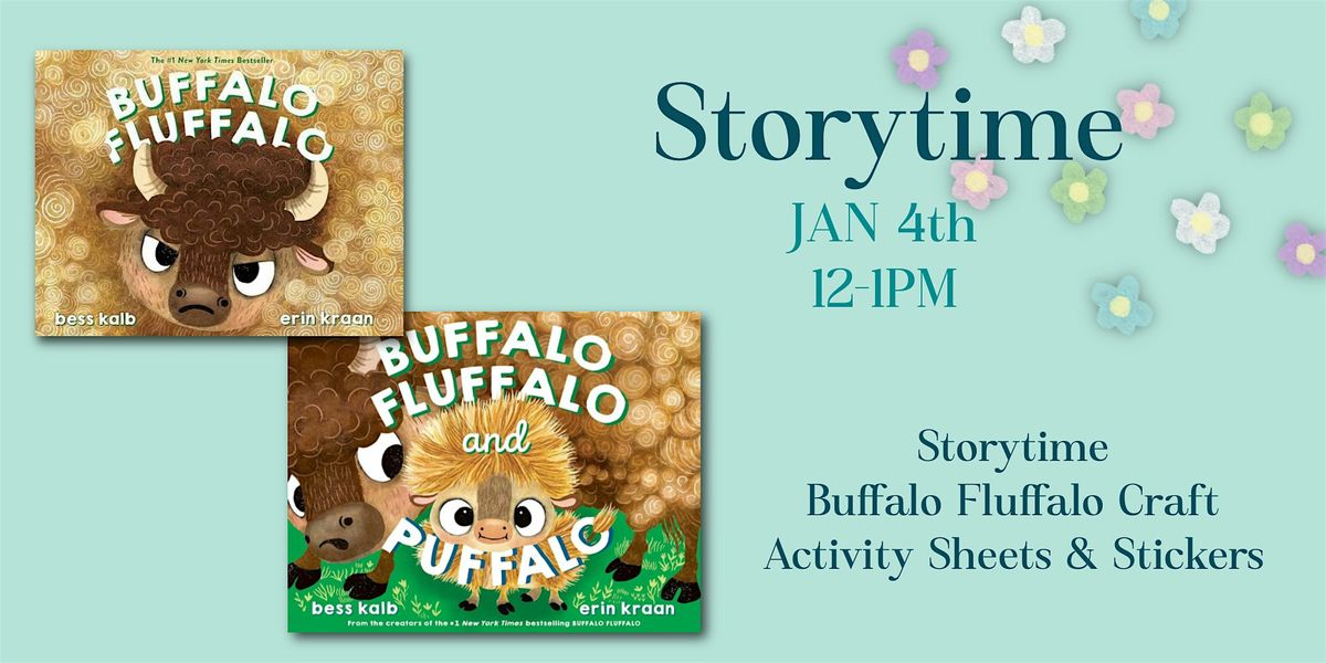 Buffalo Fluffalo Storytime