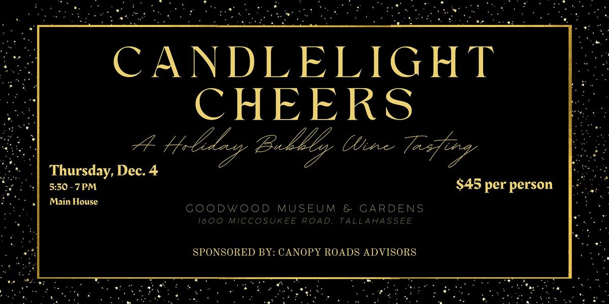 Candlelight Cheers: A Holiday Bubbly Wine Tasting