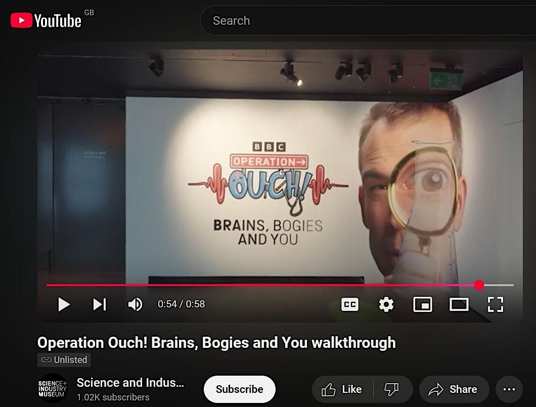 Trial of "Operation Ouch" Accessibility Features