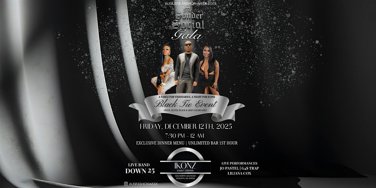 THE SONDER SOCIAL GALA | AUGUSTA FASHION WEEK 2025