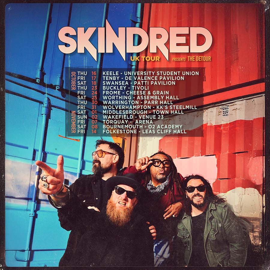 Skindred Warrington Tickets
