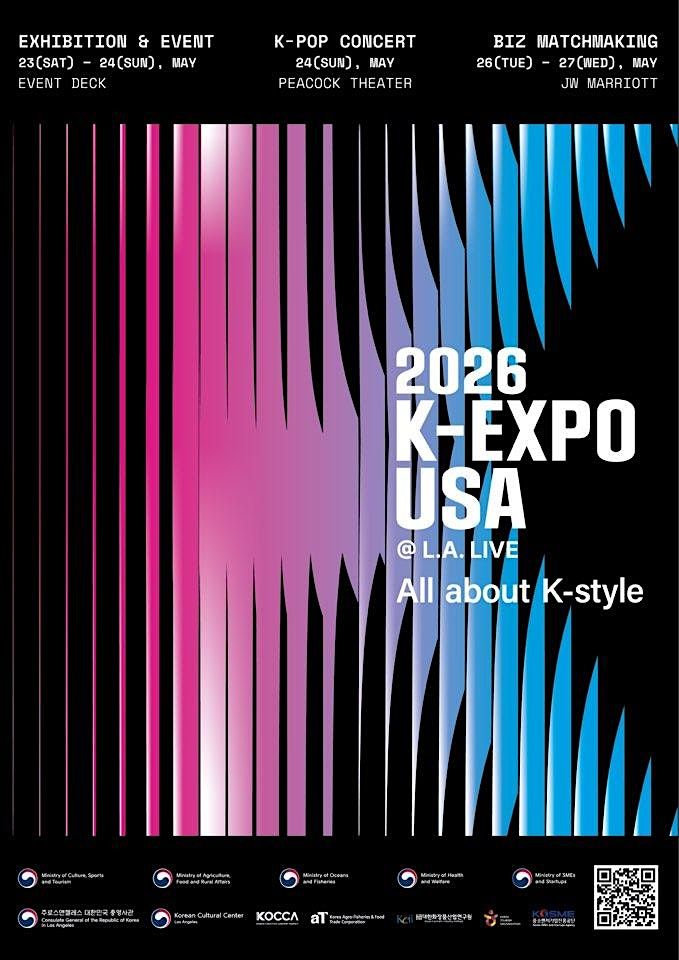 Events 1005 K-EXPO USA 2026: All About K-Style at 1005 Chick Hearn Ct, Los Angeles ...