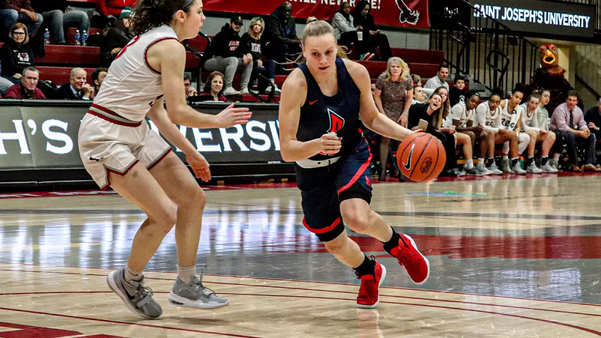 Parking George Mason Patriots at Saint Joseph's Hawks Womens Basketball