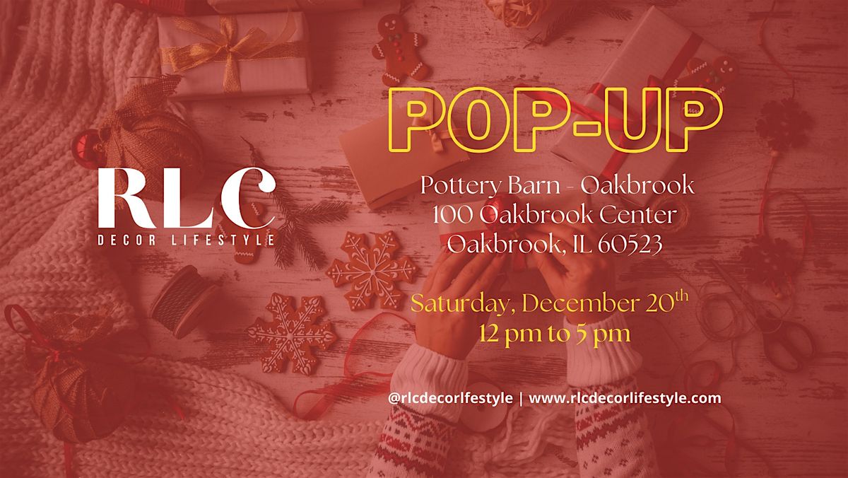 Holiday Candle & Gift Pop-Up at Pottery Barn