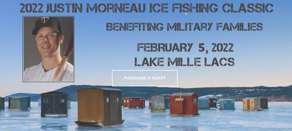 Justin Morneau - Join Justin for an ice fishing tourney to