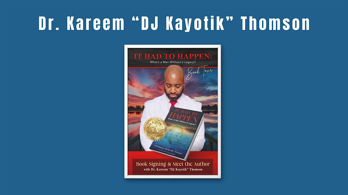 It Had to Happen Book Signing