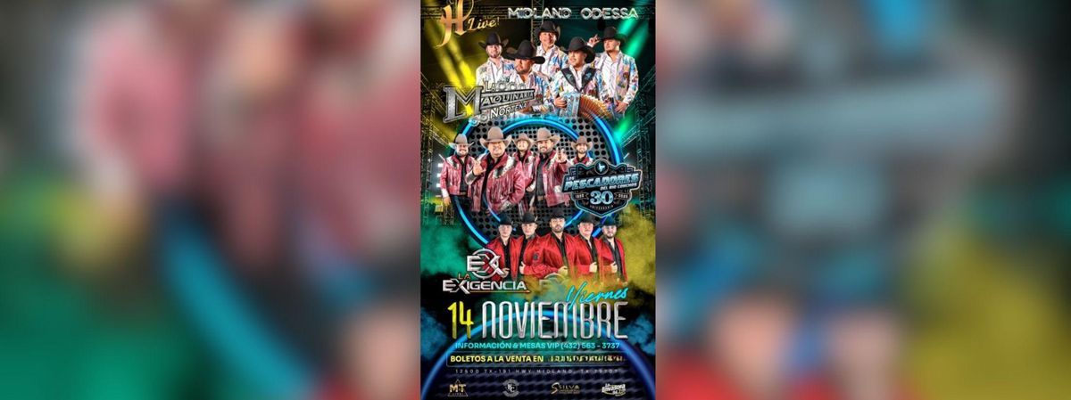 LA MAQUINARIA NORTENA , LOS PESCADORES , MIDLAND