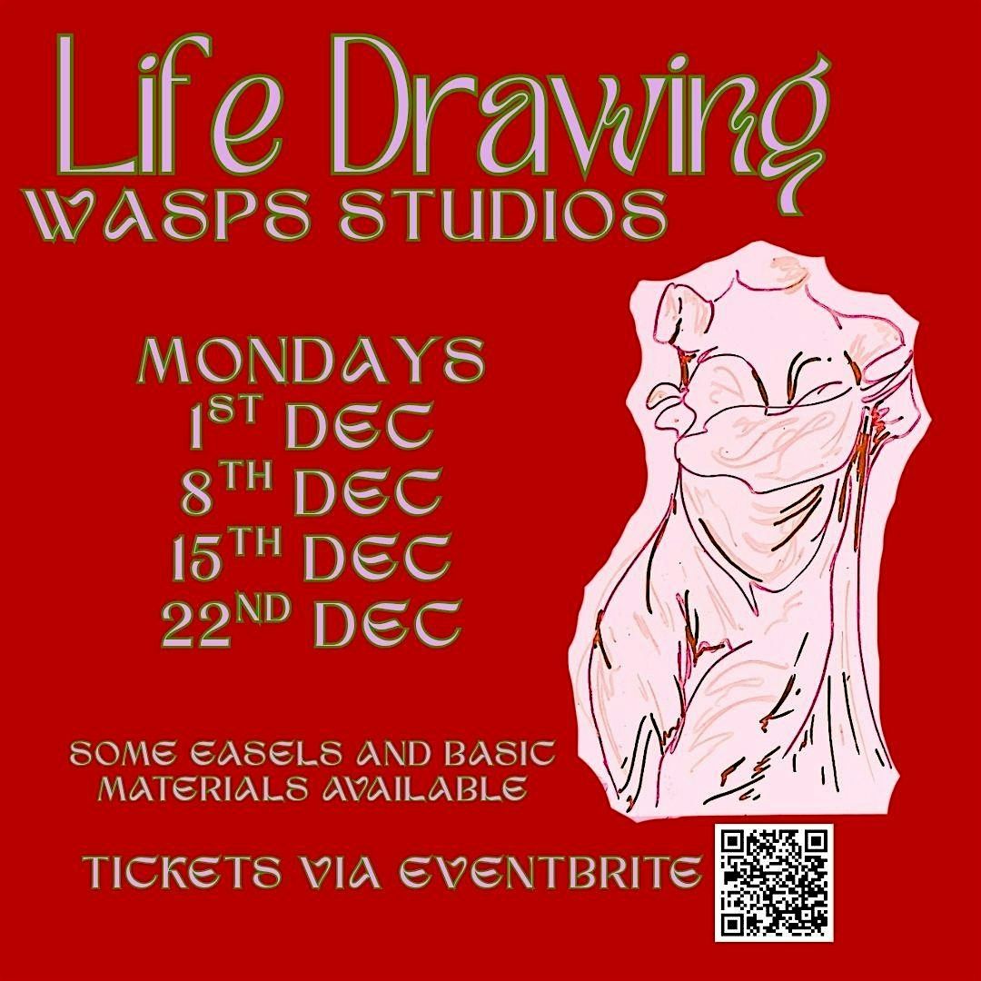 Life Drawing at WASPS Studios Dundee