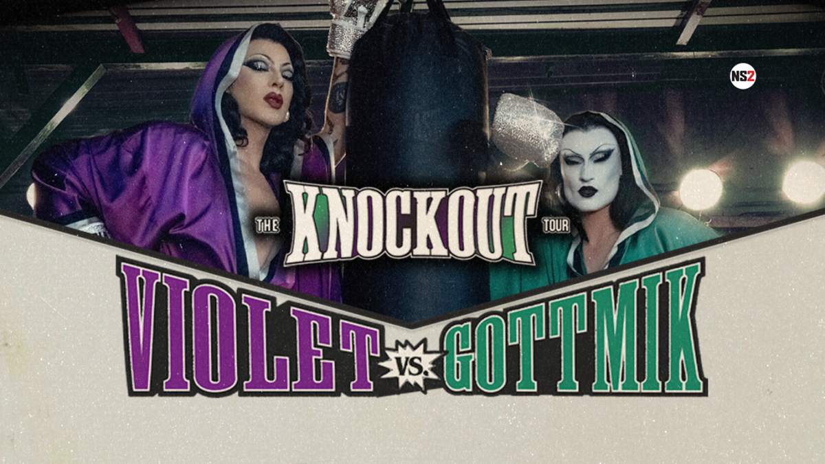 Gottmik and Violet Chachki at The Fillmore Silver Spring
