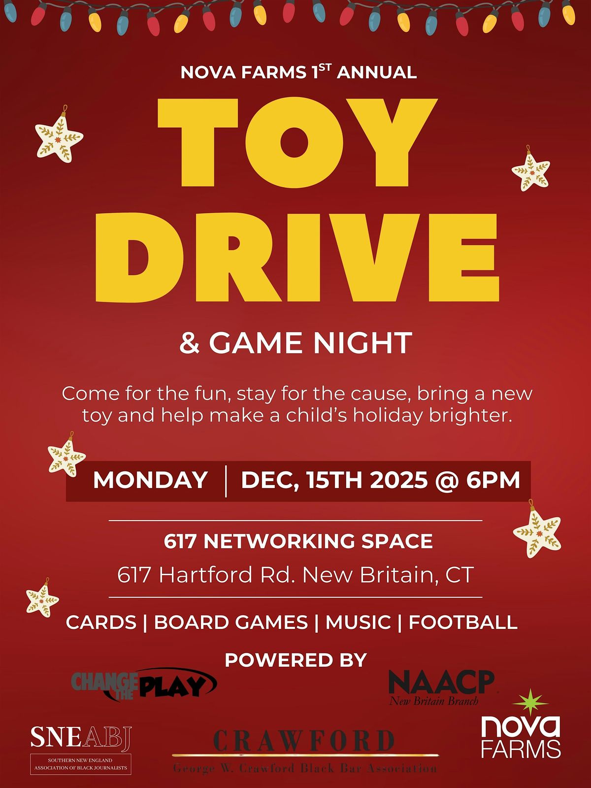 Toy Drive & Game Night