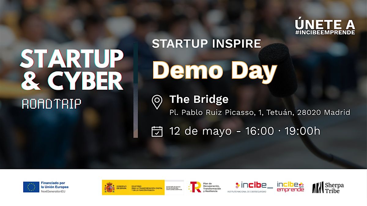 Demo Day Startup Inspire - INCIBE Emprende by Sherpa Tribe