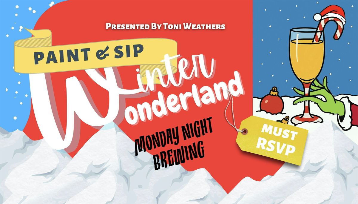 Winter Wonderland Paint & Sip