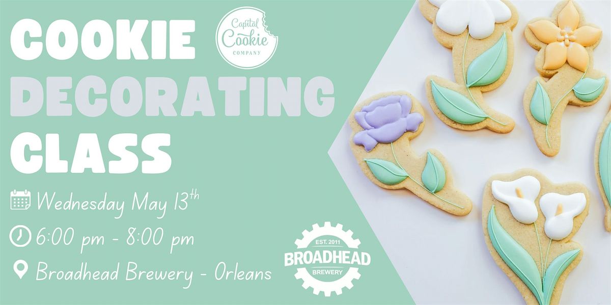 Frosted Florals Cookie Decorating Class