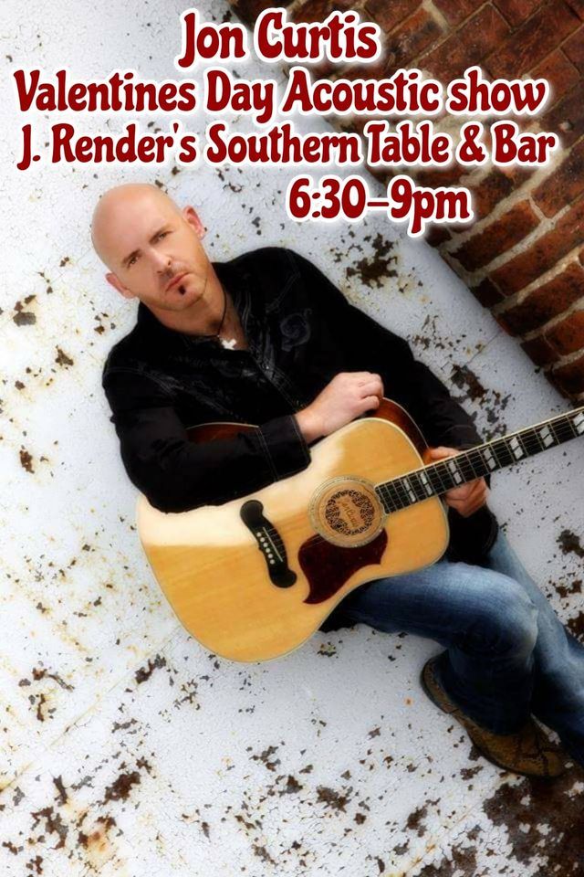 Jon Curtis Valentines Day show at J. Renders J. Render's Southern